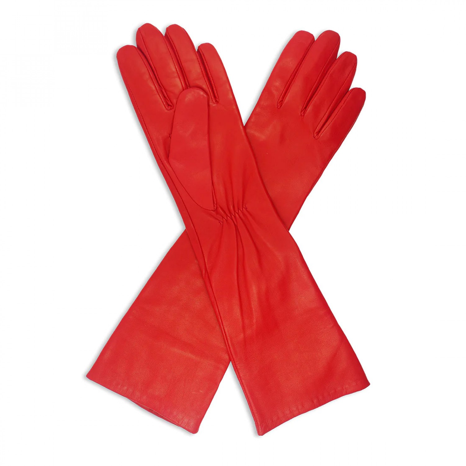 Elbow Long Leather Opera Gloves