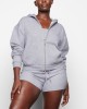 COTTON FLEECE  ZIP UP HOODIE