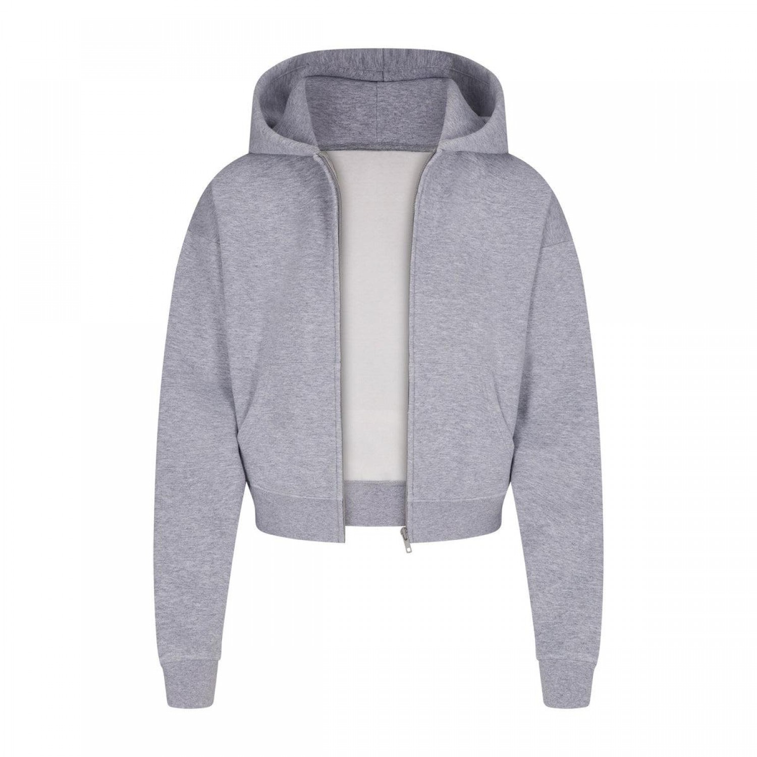 COTTON FLEECE  ZIP UP HOODIE
