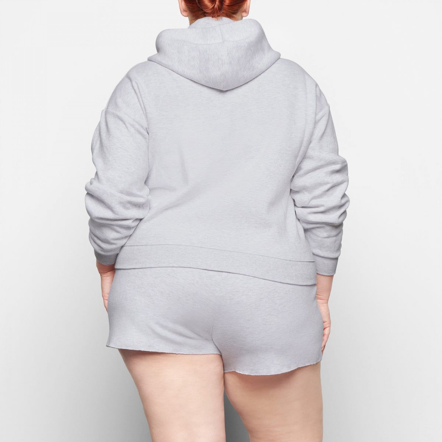 COTTON FLEECE  ZIP UP HOODIE