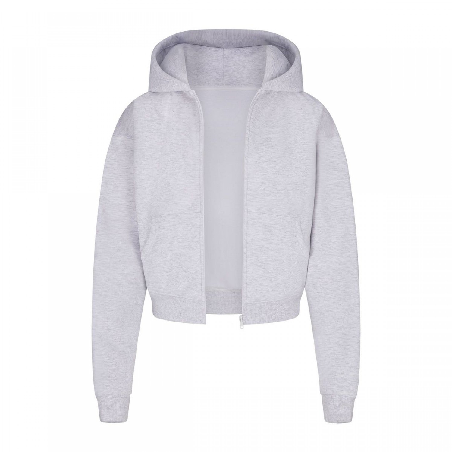 COTTON FLEECE  ZIP UP HOODIE