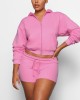 COTTON FLEECE  ZIP UP HOODIE