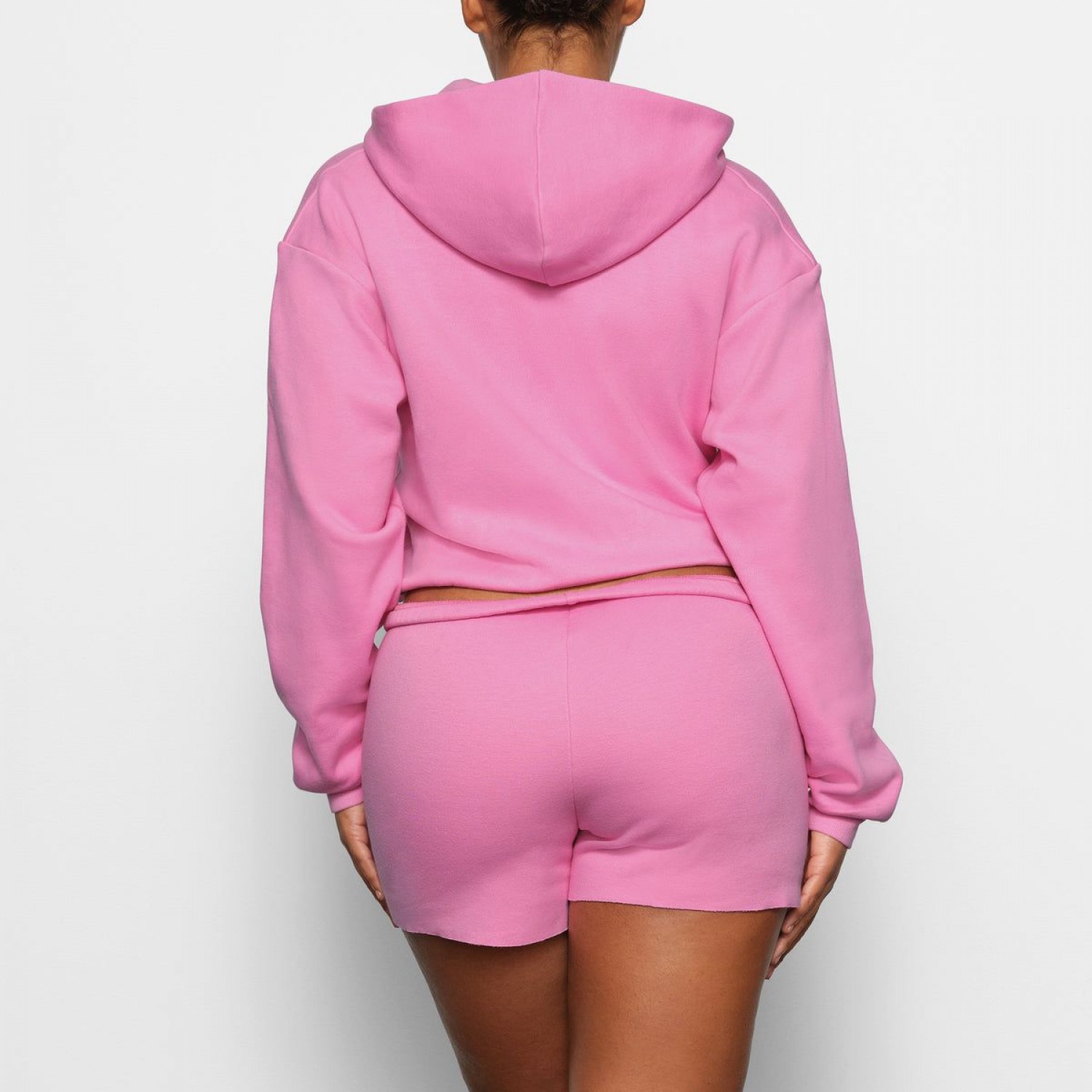 COTTON FLEECE  ZIP UP HOODIE