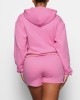 COTTON FLEECE  ZIP UP HOODIE