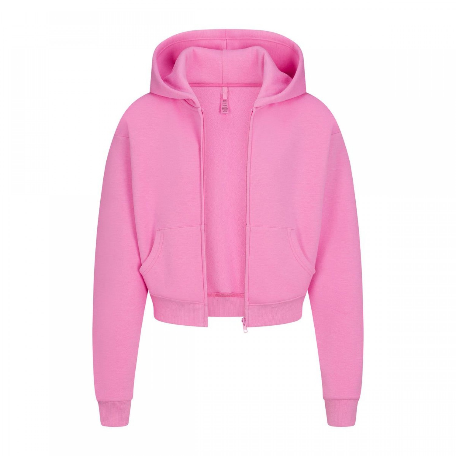 COTTON FLEECE  ZIP UP HOODIE