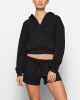 COTTON FLEECE  ZIP UP HOODIE