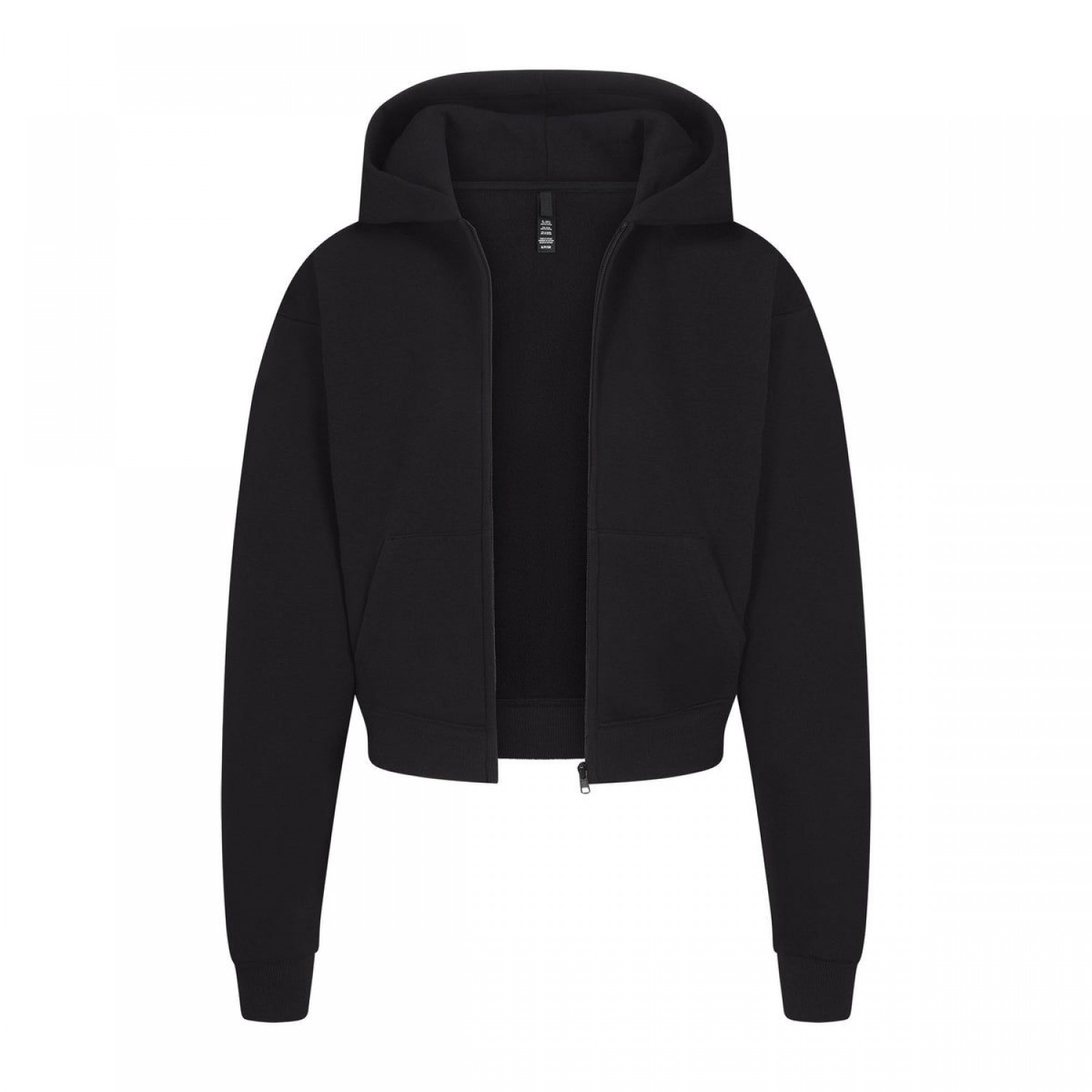 COTTON FLEECE  ZIP UP HOODIE
