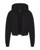 COTTON FLEECE  ZIP UP HOODIE