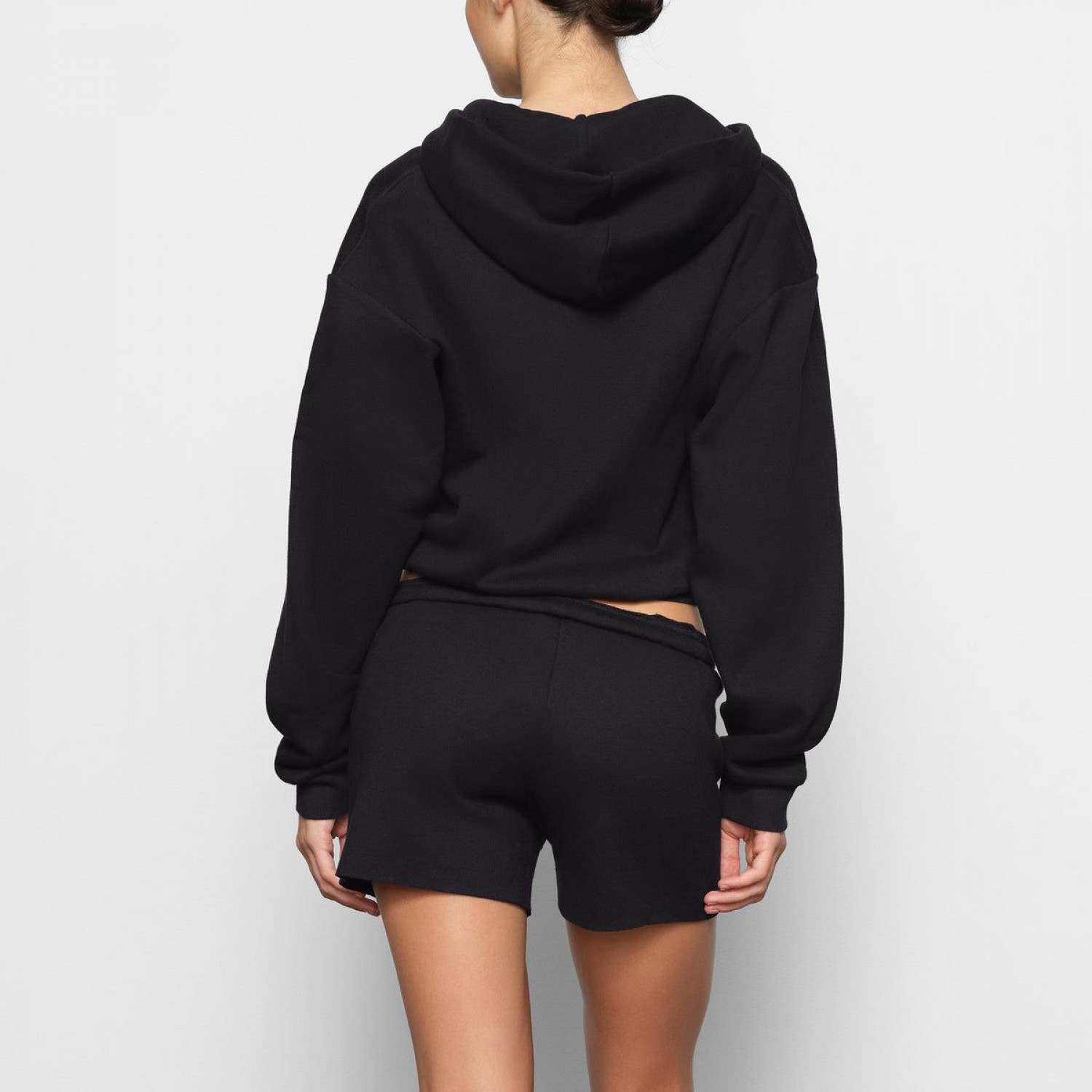 COTTON FLEECE  ZIP UP HOODIE