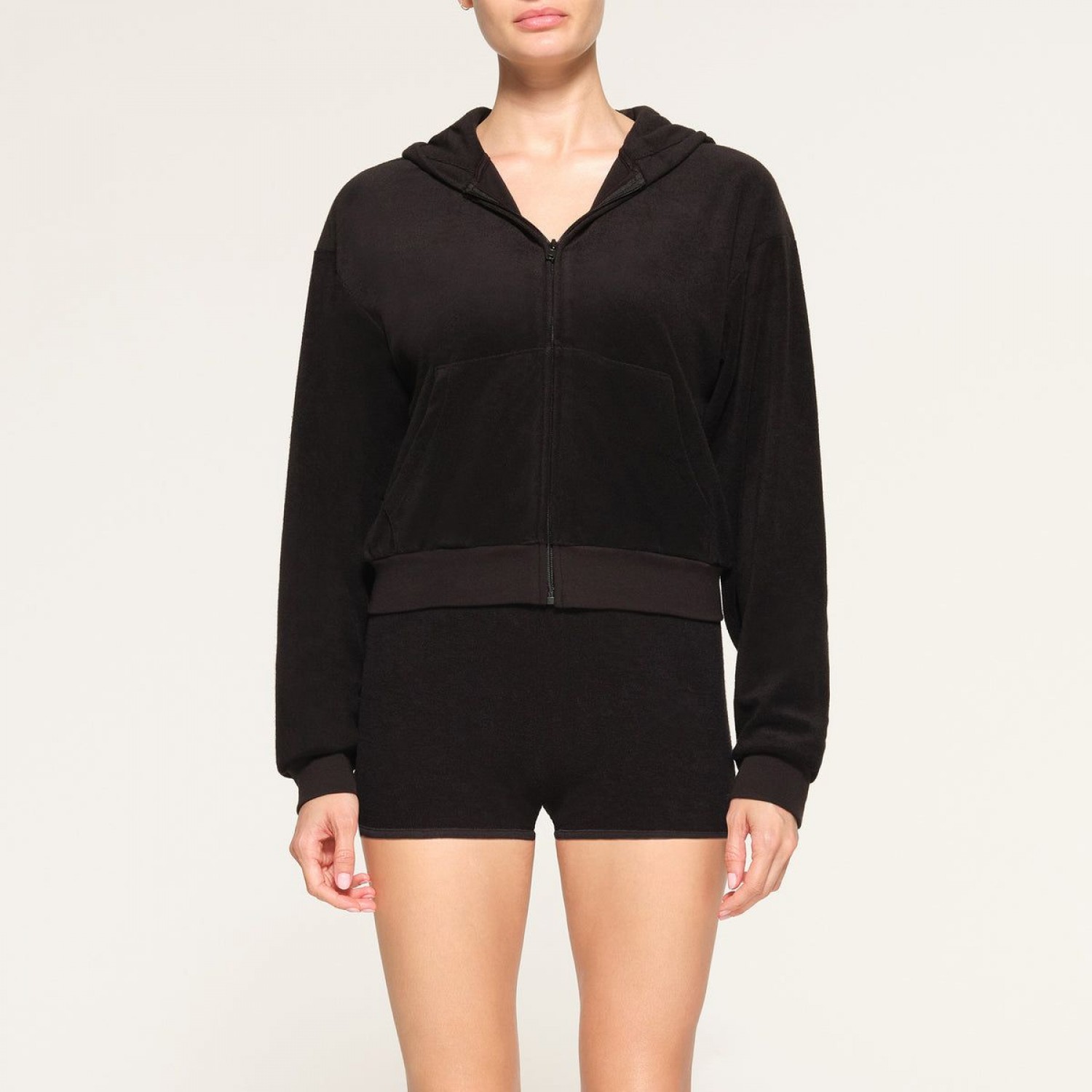TERRY ZIP UP HOODIE