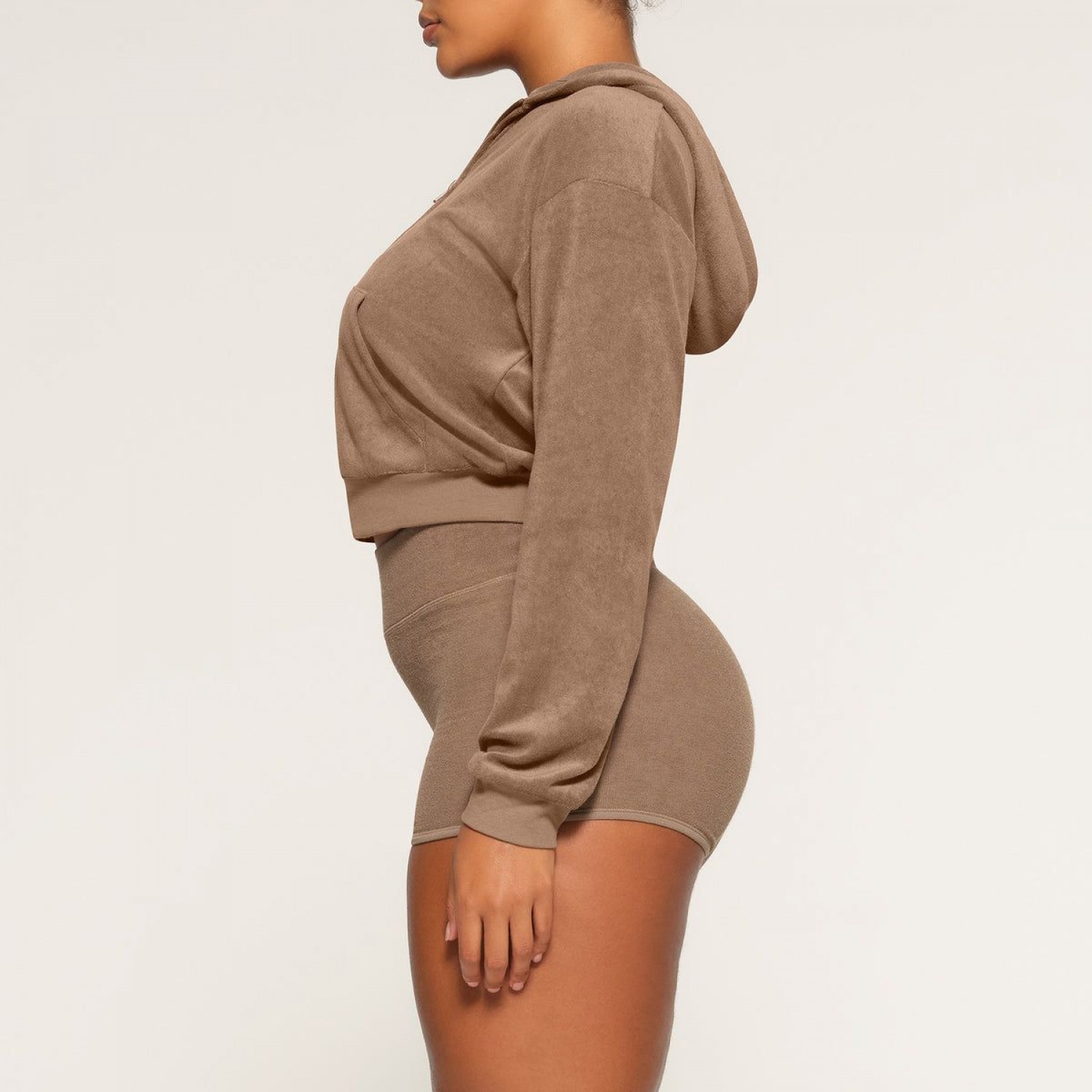 TERRY ZIP UP HOODIE