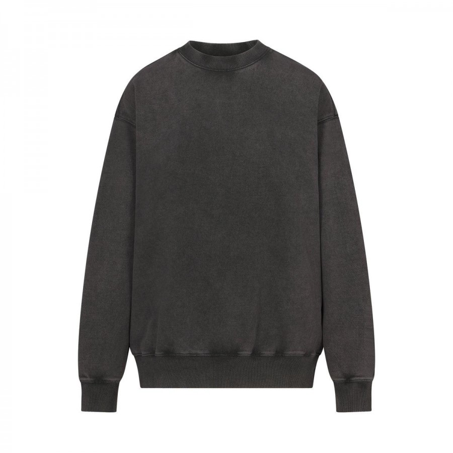 UNISEX BOYFRIEND FLEECE  CREW NECK PULLOVER