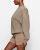 UNISEX BOYFRIEND FLEECE  CREW NECK PULLOVER
