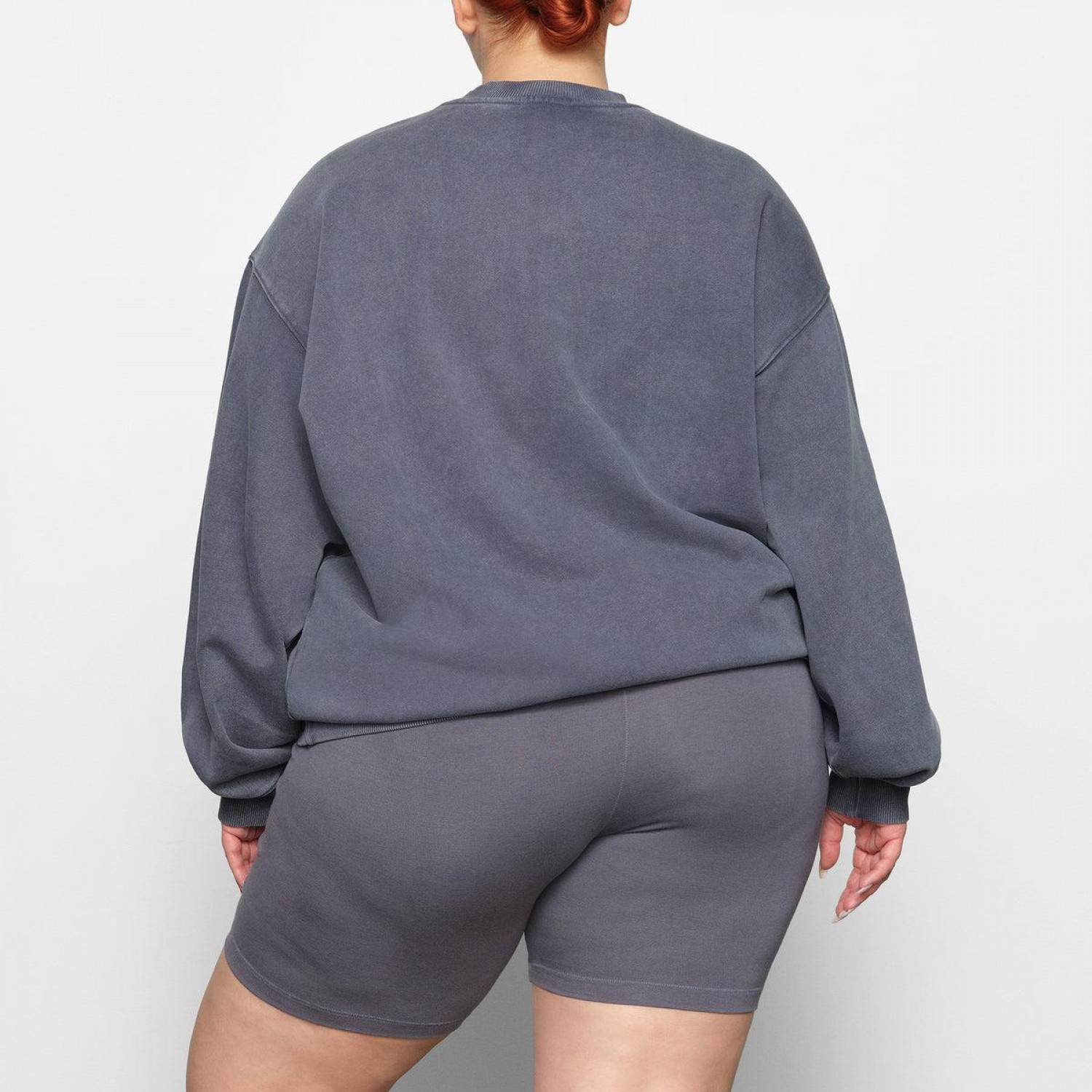UNISEX BOYFRIEND FLEECE  CREW NECK PULLOVER