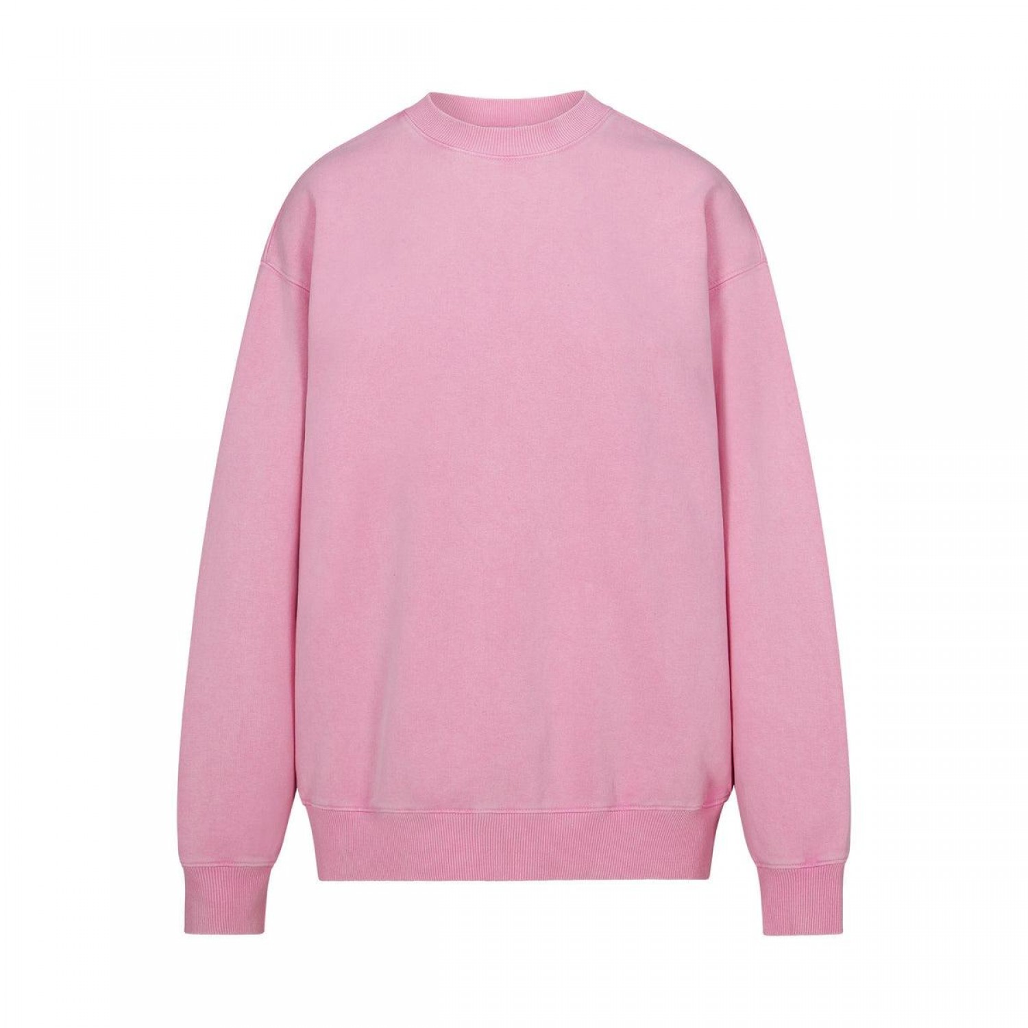 UNISEX BOYFRIEND FLEECE  CREW NECK PULLOVER