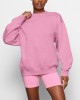 UNISEX BOYFRIEND FLEECE  CREW NECK PULLOVER