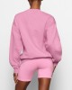UNISEX BOYFRIEND FLEECE  CREW NECK PULLOVER
