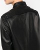 leather shirt jacket