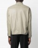 long-sleeve leather jacket