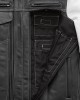 Men's Cafe Style Leather Jacket 