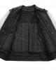 Men's Cafe Style Leather Jacket 