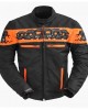  Skulls Men's Motorcycle Leather Jacket 