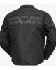  Skulls Men's Motorcycle Leather Jacket 