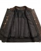 Men's Motorcycle Leather Jacket  Copper 