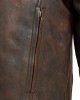 Men's Motorcycle Leather Jacket  Copper 
