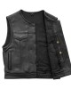  Men's Motorcycle Leather Vest