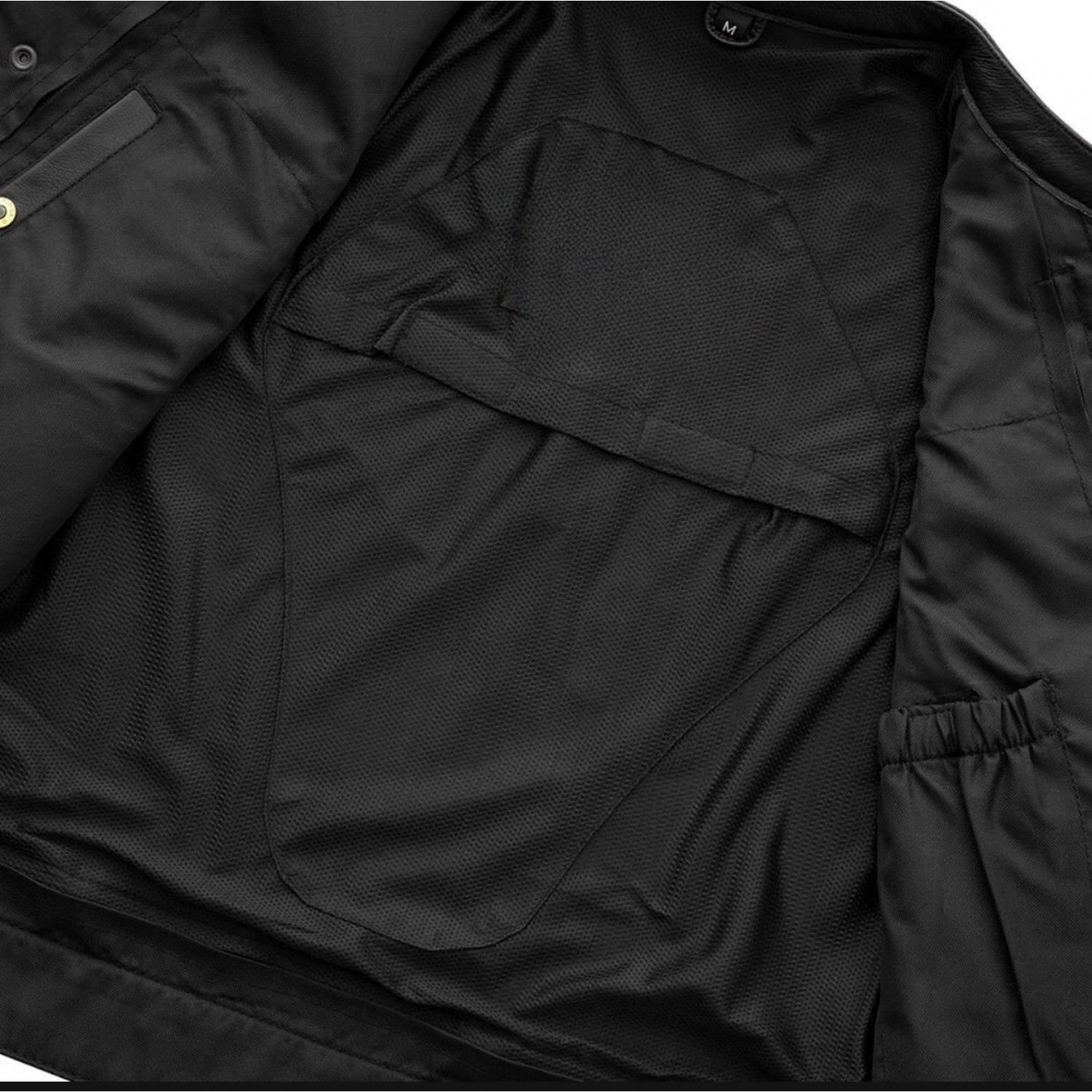  Men's Motorcycle Leather Vest