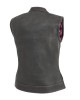Women's Motorcycle Leather Vest 