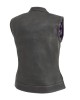 Women's Motorcycle Leather Vest 