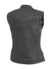 Women's Motorcycle Leather Vest 