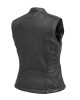 NINA Women's Motorcycle Leather Vest