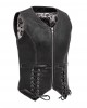 Love Lace Women's Motorcycle Leather Vest