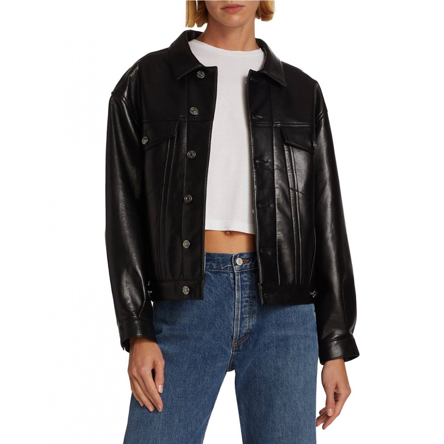 vogue internationals premium Leather Jacket