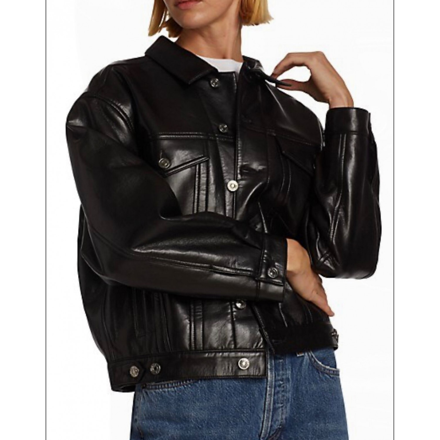 vogue internationals premium Leather Jacket