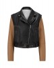 Nappa-Leather Regular-Fit Jacket With Removable Sleeves