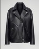 BLACK LEATHER JACKET