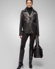 BLACK LEATHER JACKET