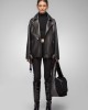 BLACK LEATHER JACKET